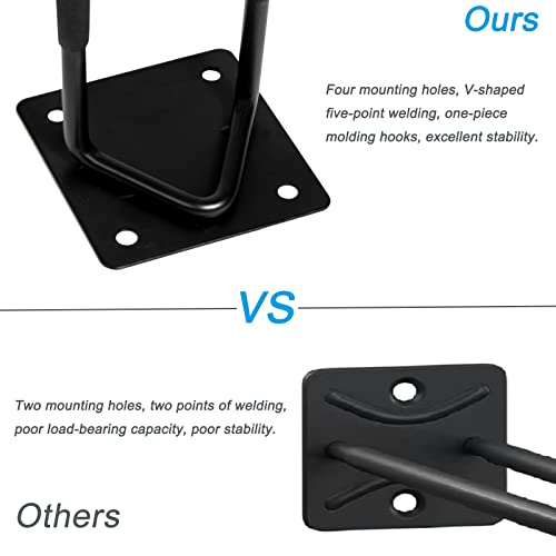 2Pcs Shovel Holder Wall Mount