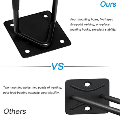 2Pcs Shovel Holder Wall Mount