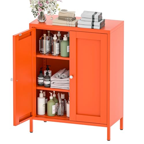 Metal Bathroom Storage Cabinet