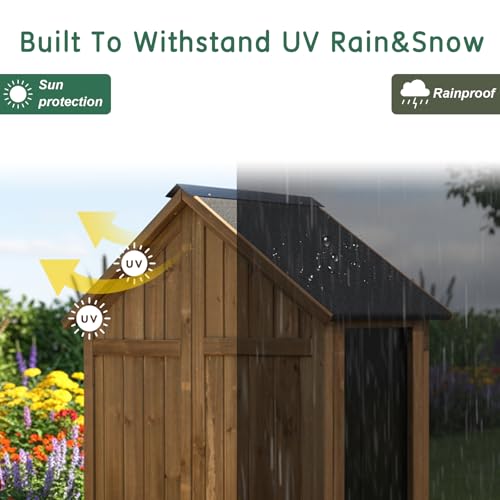 Outdoor Storage Cabinet with Shelf