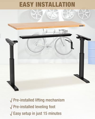 47.2" x 23.6" Adjustable Workbench with Crank Handle