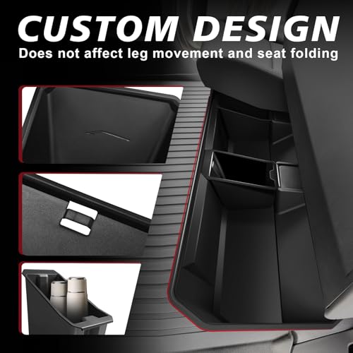 Under Seat Storage Box Fit for 2026 2025 2024 Tesla Cybertruck Accessories