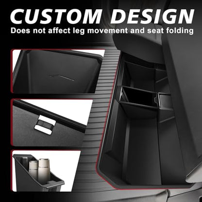 Under Seat Storage Box Fit for 2026 2025 2024 Tesla Cybertruck Accessories