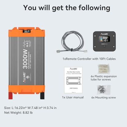 3000 Watt Pure Sine Wave Inverter