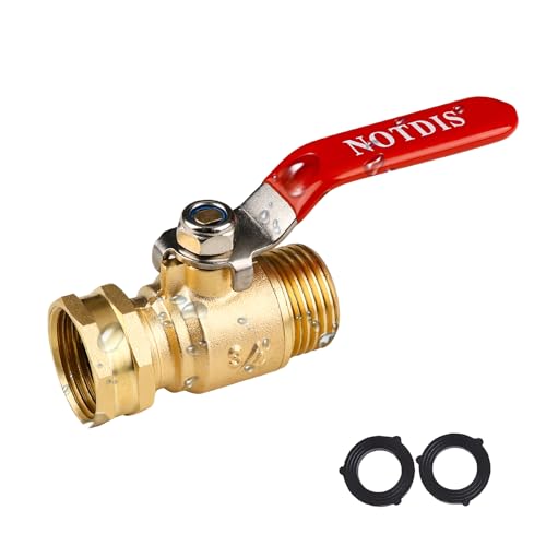Brass Garden Hose Shut Off Valve with Full