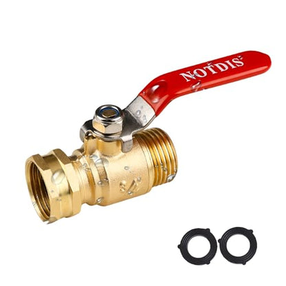 Brass Garden Hose Shut Off Valve with Full