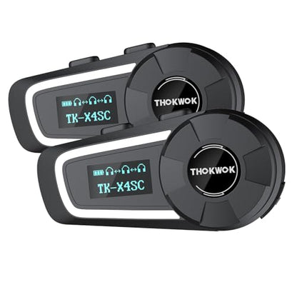 Helmet Bluetooth Headset (2 Count)