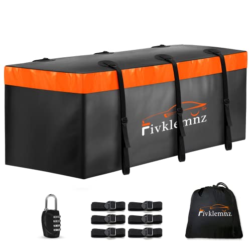 20 Cubic Hitch Mount Cargo Carrier Bag Waterproof Soft Car Tray