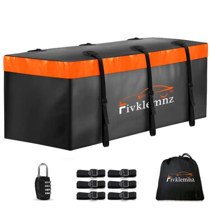 20 Cubic Hitch Mount Cargo Carrier Bag Waterproof Soft Car Tray