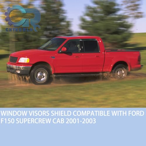 Window Rain GuardsFit for 2001 (4 Count)