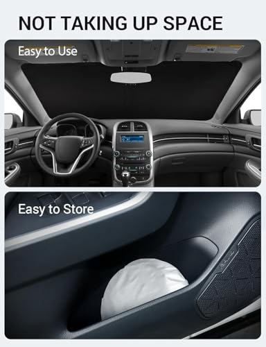 Custom Fit Car Windshield Sun Shade for 2013