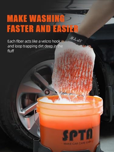 Microfiber Car Wash Mitt (3 Count)