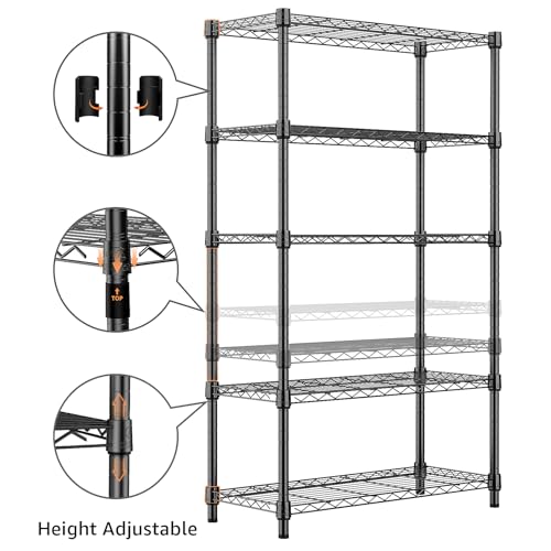 1250 lbs Storage Shelving Utility Shelving Unit 5 (5 Count)