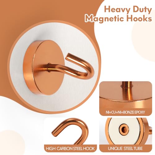 Magnetic Hooks Steel Tube Design for Cruise (10 Count)