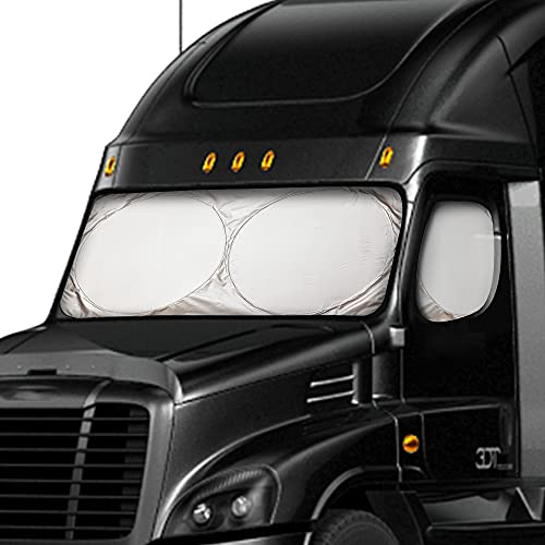 Windshield Sun Shade for Semi Truck Windshield