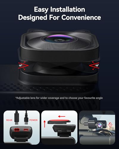 VC70 4K+2.5K Dash Cam