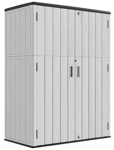 Outdoor Vertical Storage Shed