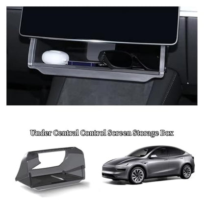 Center Console Screen Under Storage Box Compatible For Tesla Model 3
