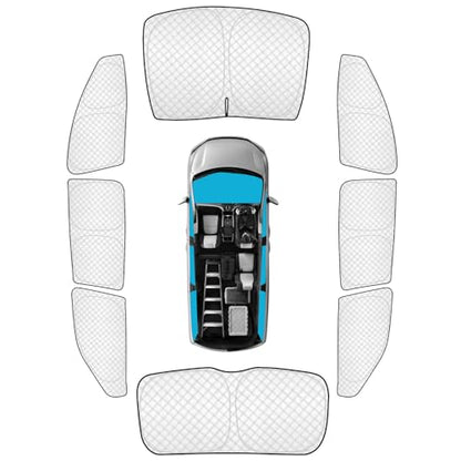 8pcs Thicken Sun Shades for Honda Odyssey Elite 2018
