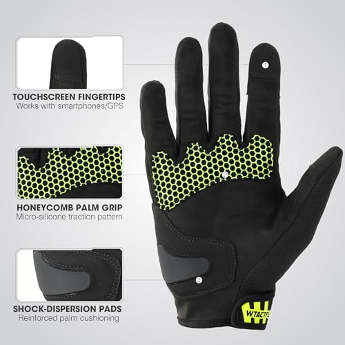 Lightweight Motorcycle Gloves for Men Touchscreen Summer