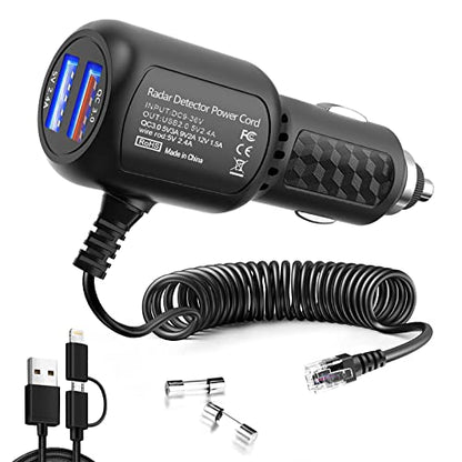 Radar Detector Power Cord