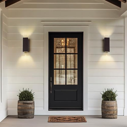 Porch Lights Outdoor Modern (2 count)