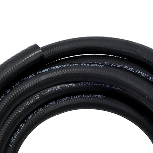 Rubber Fuel Hose Line Push Lock 1 (25 Foot)