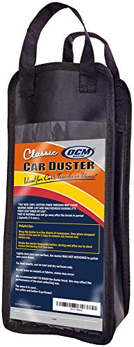 Classic Car Duster with Solid Wood Handle Includes Storage Case