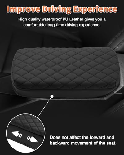 Custom for 2024 2025 2026 Chevy Trax Center Console Cover Armrest Cover for Chevrolet Trax LS