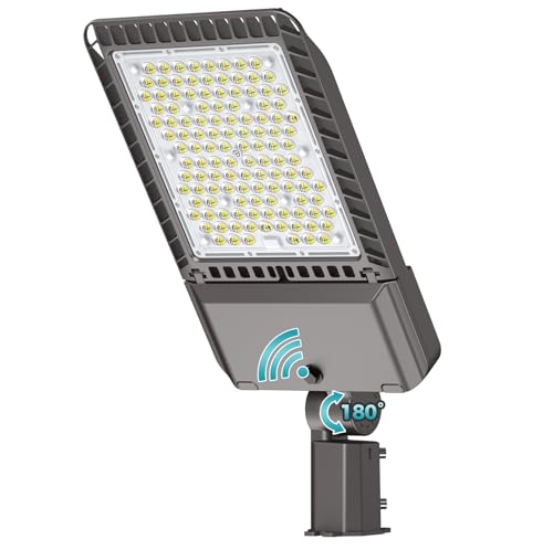 180W Parking Lot Light 32400LM LED Street Lights Outdoor 1Pack