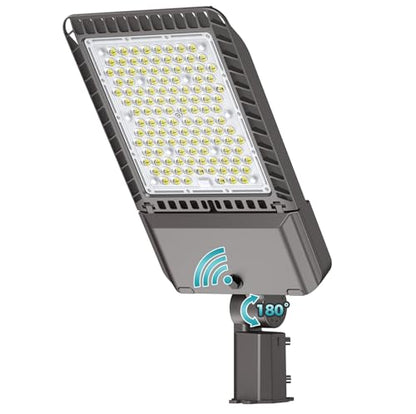 180W Parking Lot Light 32400LM LED Street Lights Outdoor 1Pack