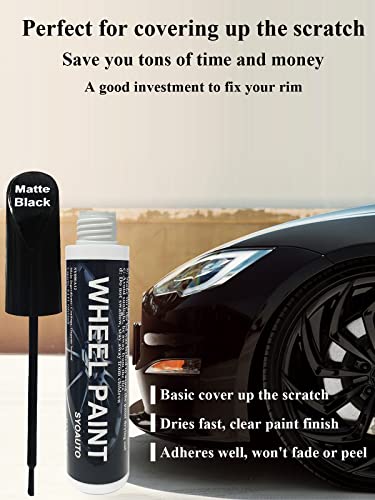 Matte Black Rim Touch Up Paint