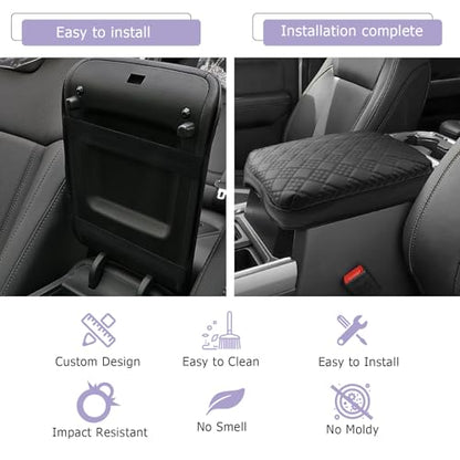 2025 2026 F 250 F 350 F 450 Super Duty Center Console Cover Compatible with 2023 2024 2025 2026 Ford F250 F350 F450 Super Duty Accessories F