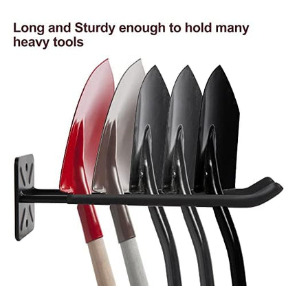 4 Pack Metal Wall Mount Garage Double Storage Hooks (4 Count)