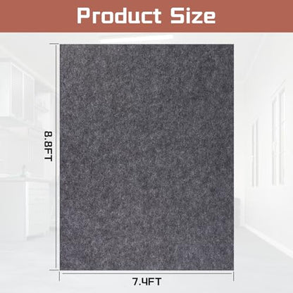Garage Mats Oversize Garage Floor Paking Mat for Under Car
