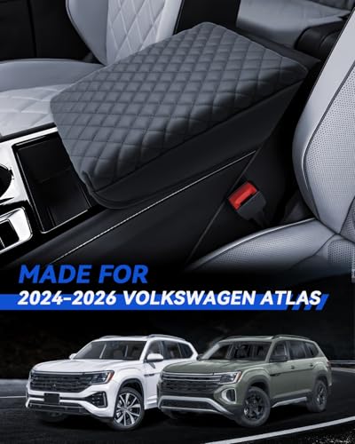 Armrest Cover for 2024 2025 2026 Volkswagen Atlas SE