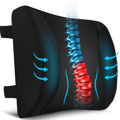 Lumbar Support Pillow for Office Chair Car