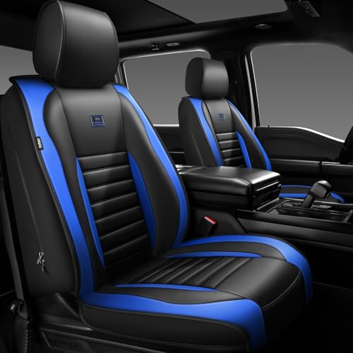 Nappa Leather Car Seat Covers Front Seats
