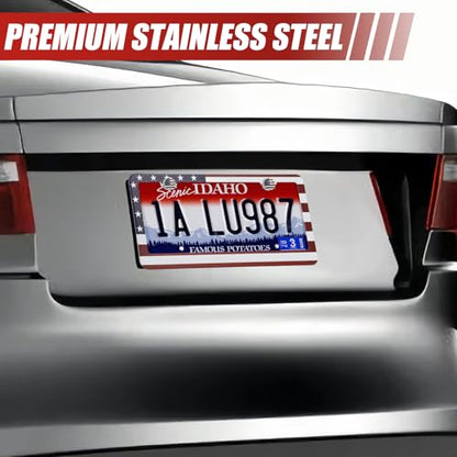 2 Pack License Plate Frames (2 Count)