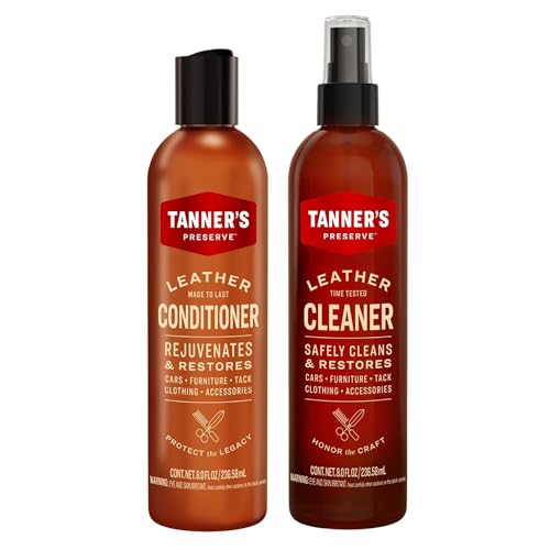 Leather Cleaner & Conditioner Duo Pack