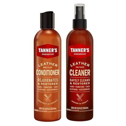 Leather Cleaner & Conditioner Duo Pack