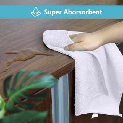 White Cleaning Rags 5 Pack (5 Count)