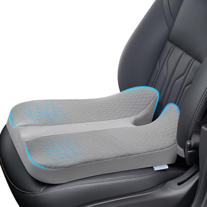 Elevated Car Seat Cushion for Improved View