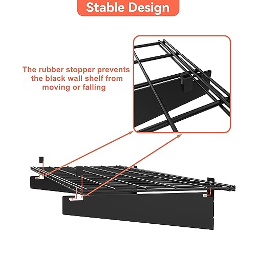2 Pack Garage Wall Shelves