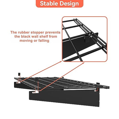 2 Pack Garage Wall Shelves