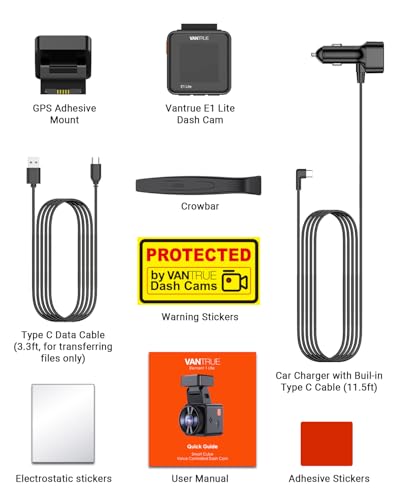 E1 Lite 1080P Mini Dash Cam