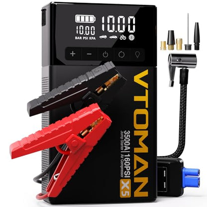 X5 Jump Starter with Air Compressor