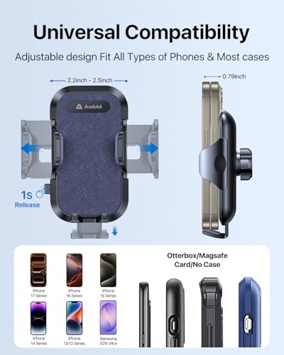 Military Grade Cup Holder Phone Holder