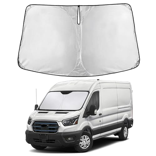 Windshield Sunshade Compatible for Ford ETransit 2022