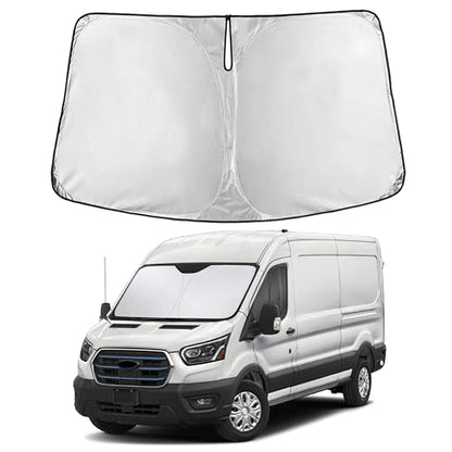 Windshield Sunshade Compatible for Ford ETransit 2022
